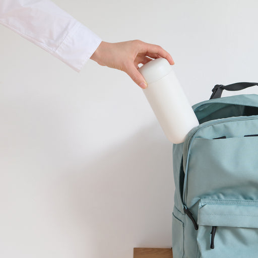 Stainless Steel Bottle - White (10.8 fl oz) MUJI