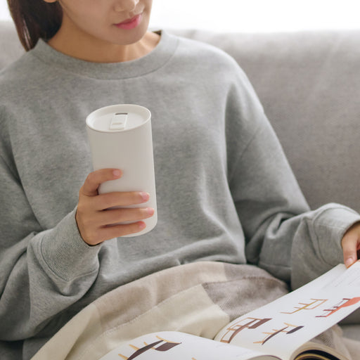 #WK46 Stainless Steel Tumbler - White (15.2 fl oz) MD9SCC4S MUJI