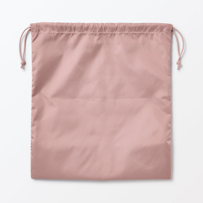 Polyester Mesh Drawstring Bags Polyester Mesh Drawstring Bag | Travel Packing Bags | MUJI USA