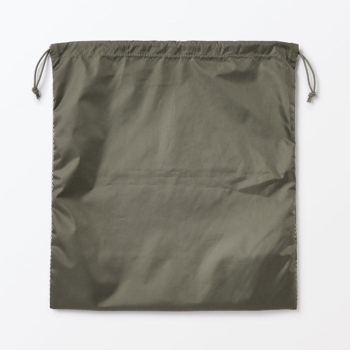 Polyester Mesh Drawstring Bags Polyester Mesh Drawstring Bag | Travel Packing Bags | MUJI USA