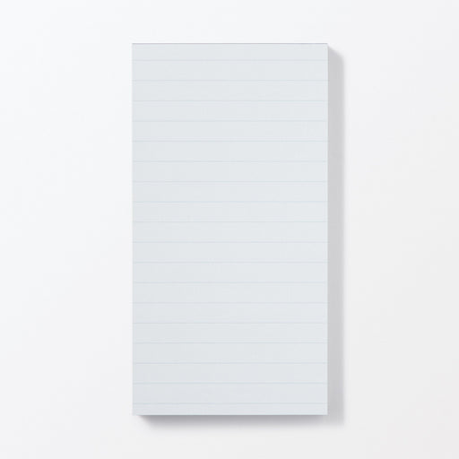 Colored Notepad - Ruled Lines (W3.1 x L5.8") MUJI