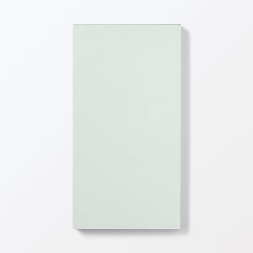 Colored Notepad - Dot Grid (W3.1 x L5.8") MUJI