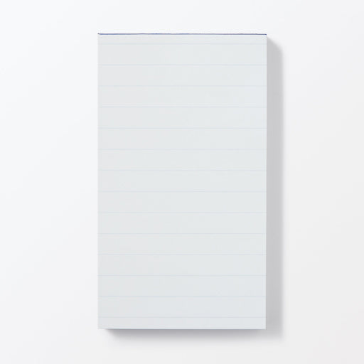 Colored Notepad - Ruled Lines (W2.5 x L4.4") MUJI