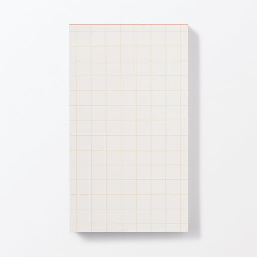 Colored Notepad - Grid (W2.5 x L4.4") MUJI