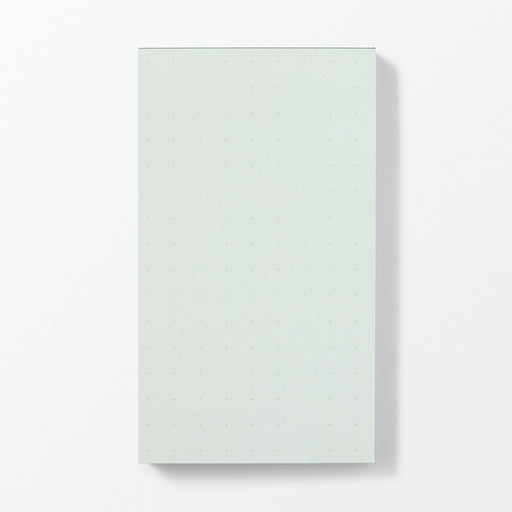 Colored Notepad - Dot Grid (W2.5 x L4.4") MUJI