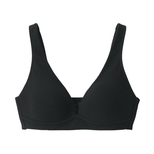 #WK48 Wireless Plunge Bra FCH1626S (old images) Black MUJI