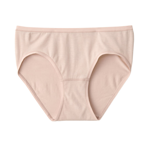 Lyocell Blend Low-Rise Shorts Apricot MUJI