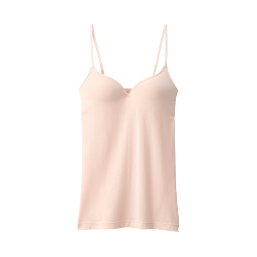 Women's Lyocell Blend Bra Camisole Pale Pink MUJI