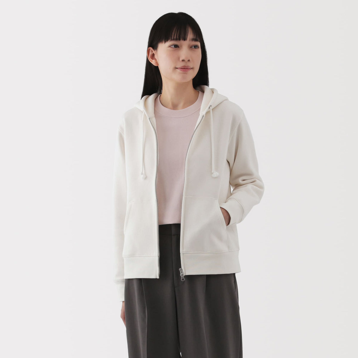 Women's Sweatshirt Full Zip Hoodie