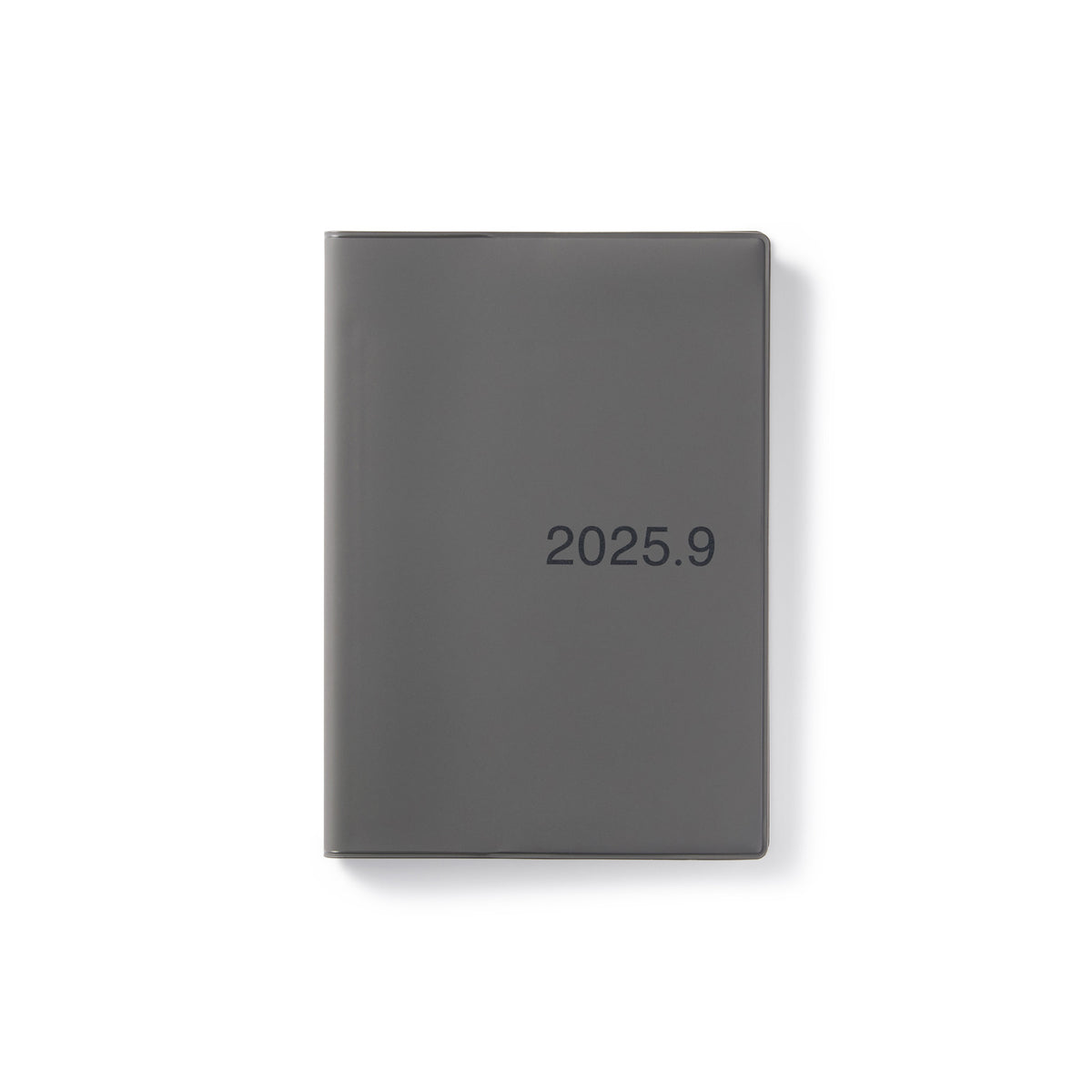 B6 다크 그레이 월/주간 플래너