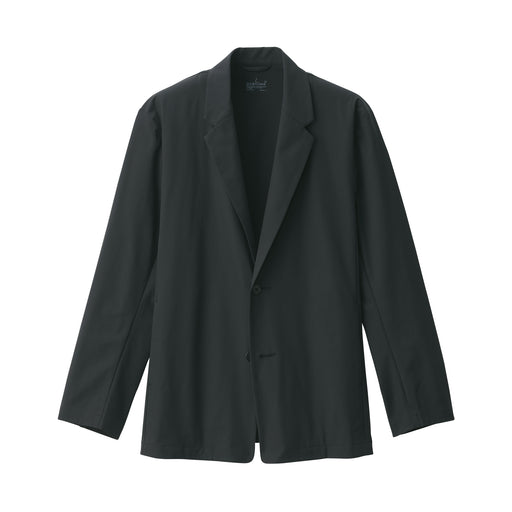 Men's Water Repellent Stretch Jacket Black MUJI