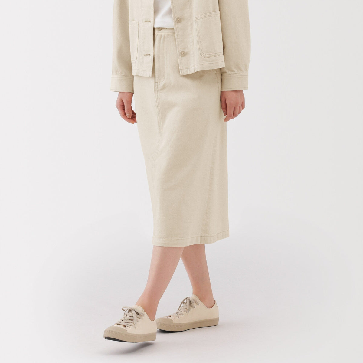 Women's Kapok Blend A-Line Skirt