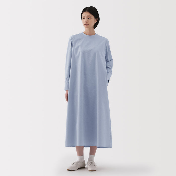 Mujo Ys Women's Easy-Dry Broadcloth Pullover Dress | MUJI USA