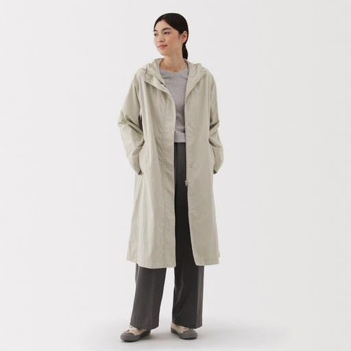#deleted [import] Women's Water Repellent Hooded Coat MUJI