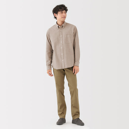 Men's Stretch Chino Slim Pants (L32") MUJI