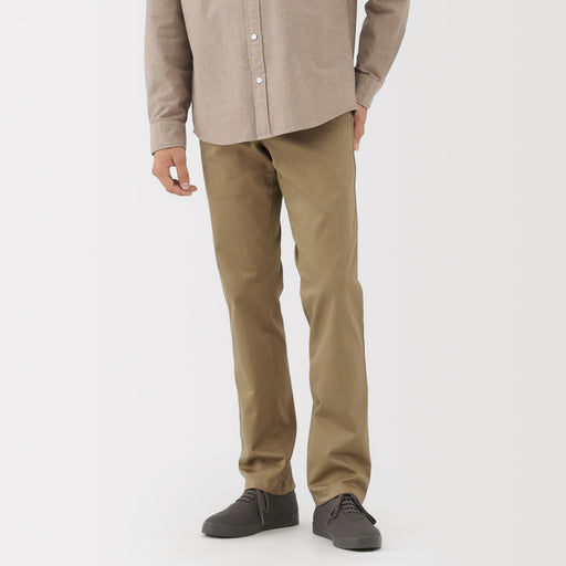Men's Stretch Chino Slim Pants (L32") MUJI
