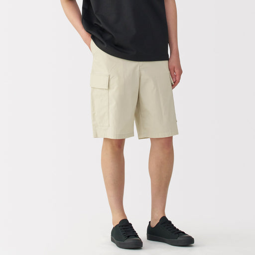 Men's Washed Easy Cargo Shorts MUJI