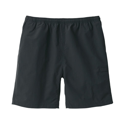 Men's Water Repellent Shorts Black MUJI