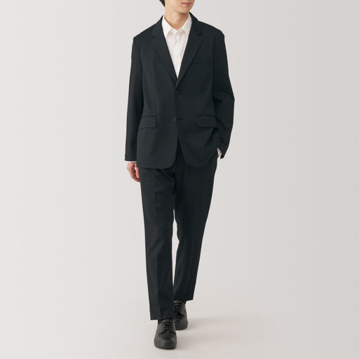 Men's Stretch Jersey Pants with No Darts MUJI