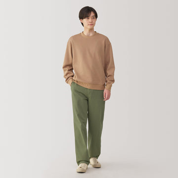 Men's Washed Chino Wide Pants MUJI