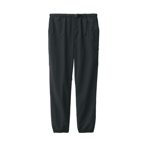 Men's Water Repellent Wind Pants Black MUJI