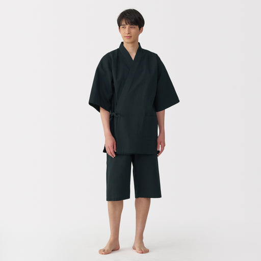 Men's Shijira Jinbei Loungewear Set MUJI
