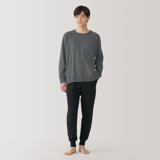 Men's Loose-Twist Sweatshirt Loungewear Set MUJI