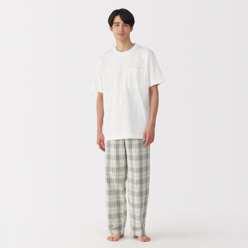 Men's Double Gauze Loungewear Set MUJI