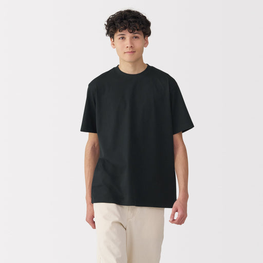 Men's Jersey Crew Neck Short Sleeve T-Shirt MUJI
