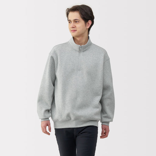 Men's Half-Zip Sweatshirt MUJI