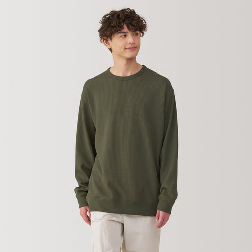Men's UV Protection Quick Dry Waffle T-Shirt MUJI