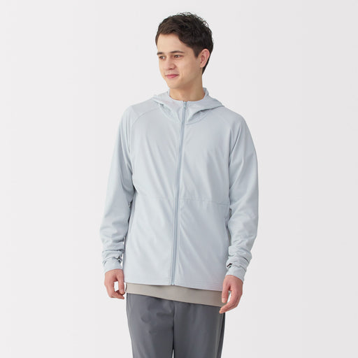 Men's UV Protection Quick Dry Pocketable Zip-Up Hoodie MUJI