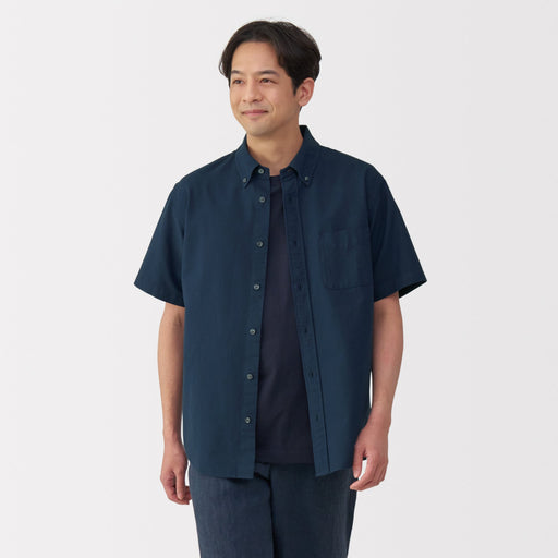 Men's Washed Oxford Shirt MUJI