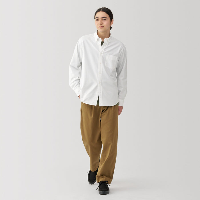 muji dress shirts Muji Shirt Dress Cream