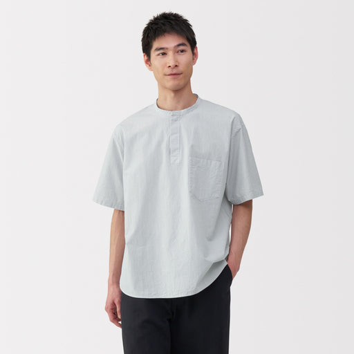 Men's Cool Touch Henley T-Shirt MUJI