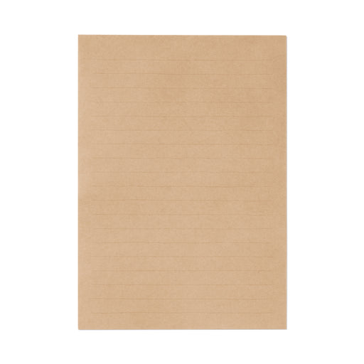 A5 Kraft Letter Paper - 15 Sheets MUJI