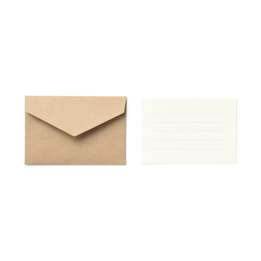 Mini Letter Writing Set - Kraft MUJI