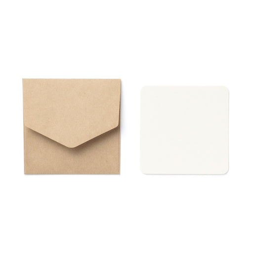 Mini Card Set - Kraft MUJI