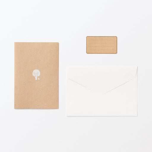 Honeycomb Paper Pop-Up Card - Fruit Tree MUJI