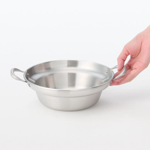 Stainless Steel Tabletop Pot 1.6 Qt MUJI