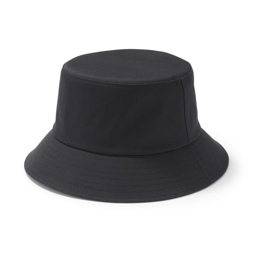 Water Repellent Waterproof Tape Bucket Hat Black MUJI