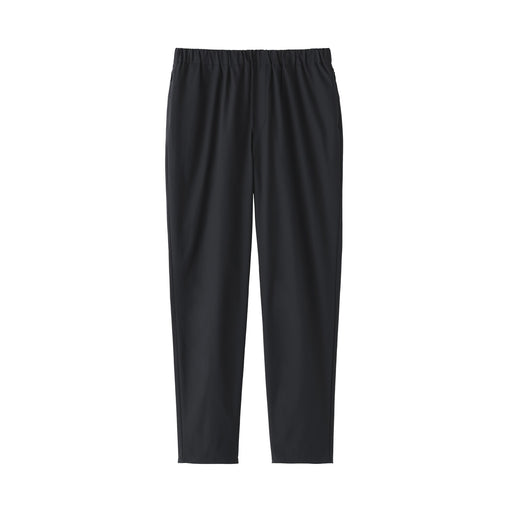 Women's Water Repellent Straight Easy Pants Black MUJI