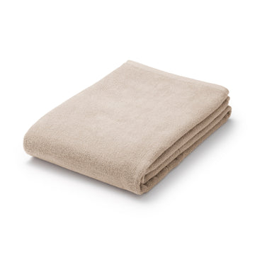Twin Pile Jumbo Bath Towel Pink Beige MUJI