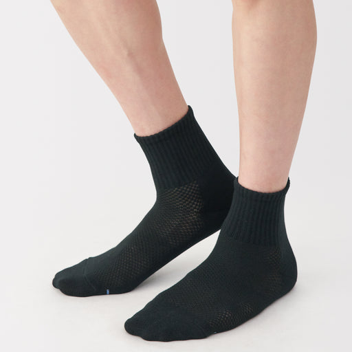 #deleted Right Angle Breathable Mesh Short Socks DAD34A5S MUJI