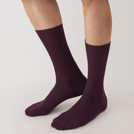 Right Angle Ribbed Socks MUJI