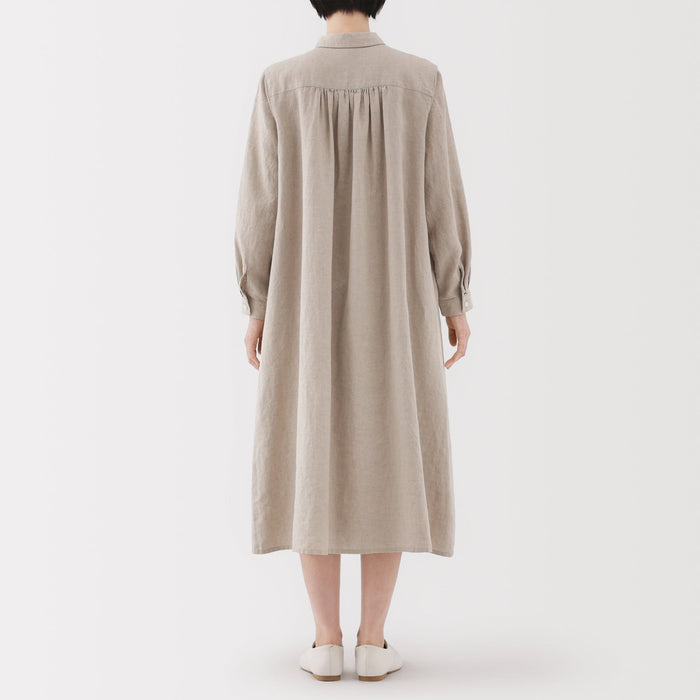 Women's Linen Shirt Dress