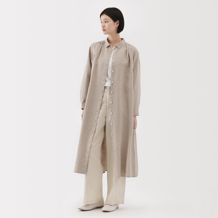 Women's Linen Shirt Dress