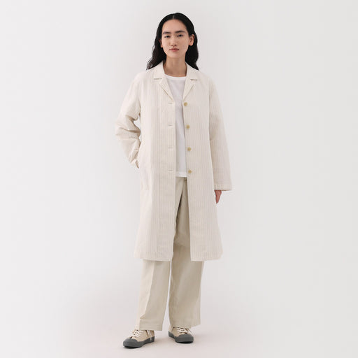 Women's Hemp Cotton Coat MUJI