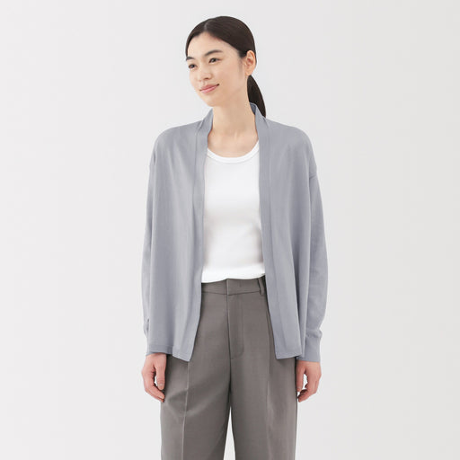 #deleted - Women's Light Knit Stole Cardigan BA1Q825S MUJI