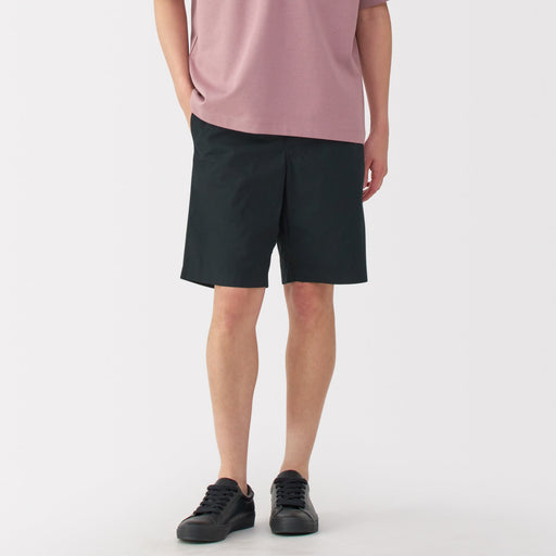 Men's Washed Broadcloth Easy Shorts MUJI
